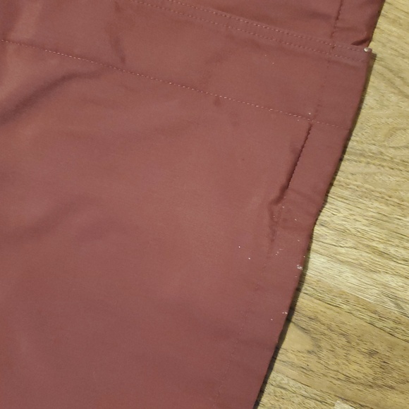 London Fog Wool Lined Chore Jacket Barn Jacket VTG Womens 10 Brick Red Corduroy - Picture 14 of 15